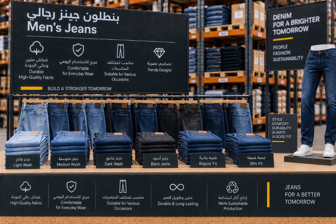 صورة بنطلون جينز رجالي 